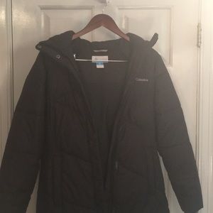Columbia Black Women's Coat - Removable Hood